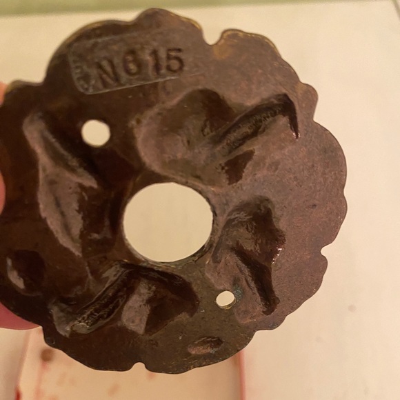 Antique Bronze NuTone Doorbell Cover in its original Box from the early 1900’s - Picture 5 of 11